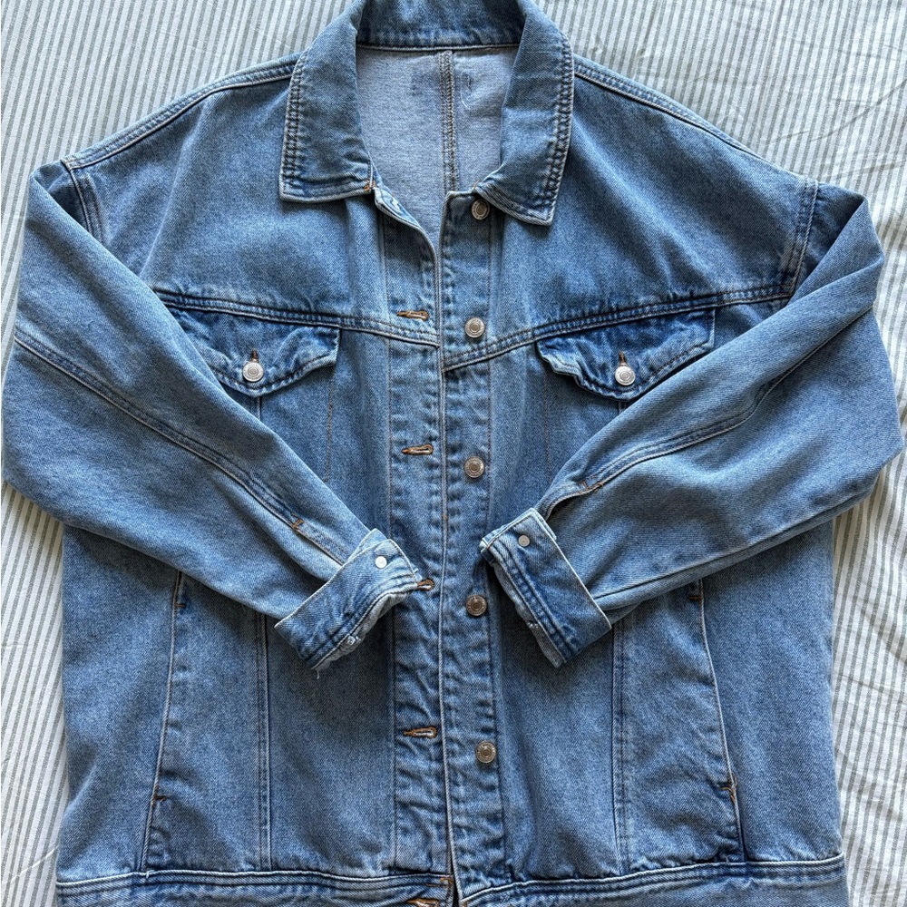Forever 21 Blue Jean Jacket